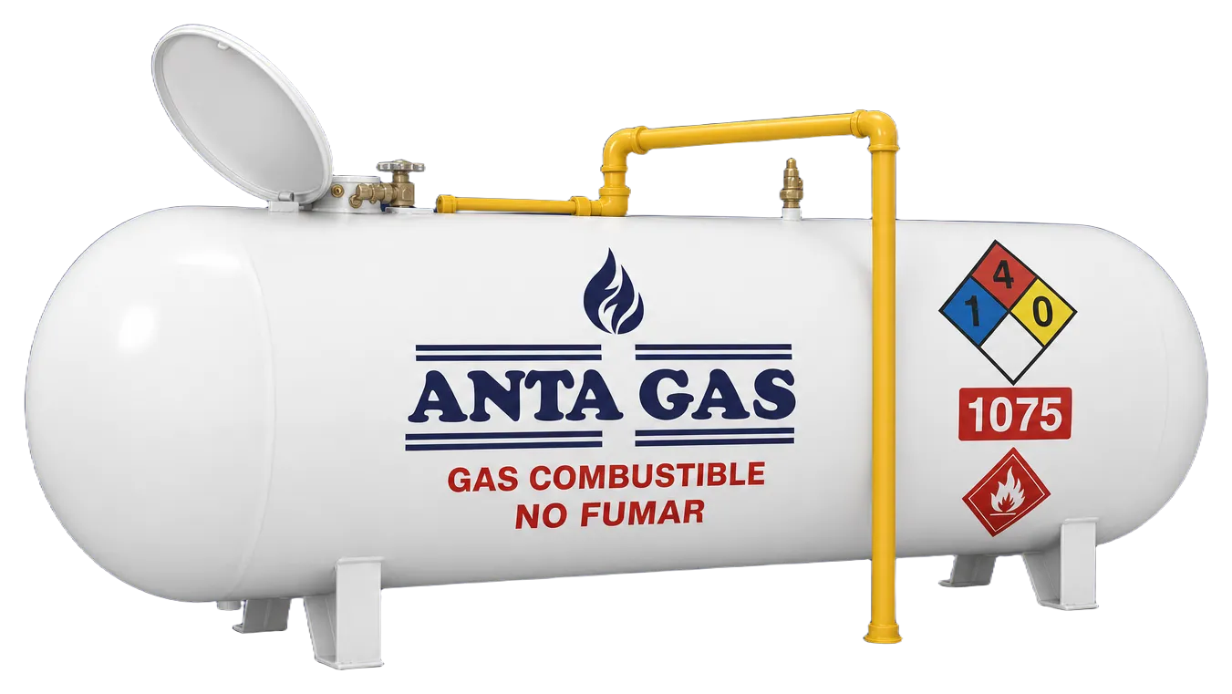 Tanque estacionario de GLP Anta Gas